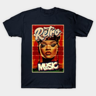 Rihanna Retro Music Fan T-Shirt T-Shirt